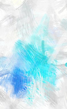 Soyut arkaplanda pürüzlü fırça darbeleri. Fırça boyası. Renkli boya darbeleri. Eşsiz duvar sanatı. Tuvaldeki modern sanat. Renkli çağdaş sanat eserleri.