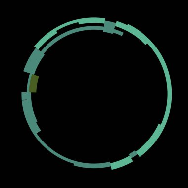 Fütürist dairesel gövde arayüzü elementi. Soyut çember geometrik arkaplan. Dijital teknolojinin grafiksel çizimi.