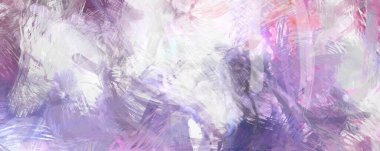 Soyut arkaplanda pürüzlü fırça darbeleri. Fırça boyası. Renkli boya darbeleri. Eşsiz duvar sanatı. Tuvaldeki modern sanat. Renkli çağdaş sanat eserleri.