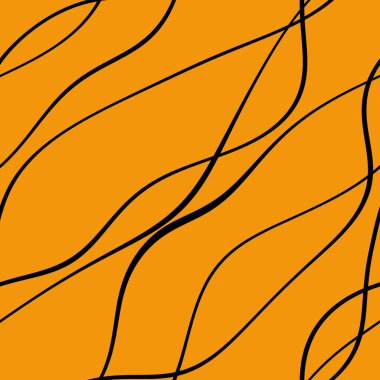 Dalgalı yansıtıcı çizgilerin kusursuz deseni. Lüks minimalist malzeme. Süs dalgasıyla dekoratif motif. Web, kartvizit, davetiye, poster, tekstil baskısı için zarif duvar kağıdı.