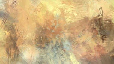 Soyut arkaplanda pürüzlü fırça darbeleri. Fırça boyası. Renkli boya darbeleri. Eşsiz duvar sanatı. Tuvaldeki modern sanat. Renkli çağdaş sanat eserleri.