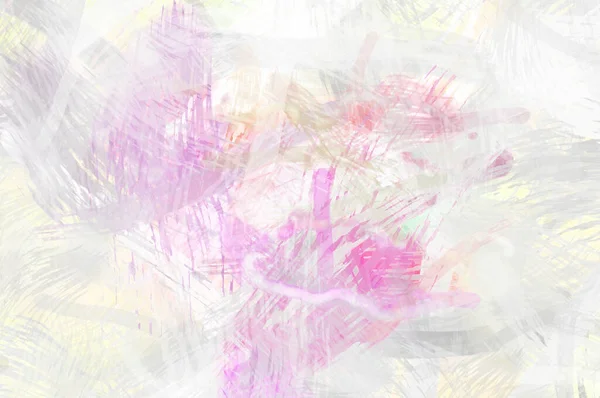 Rough Brushstrokes Abstract Background Brush Painting Color Strokes Paint Unique — Stock Photo, Image