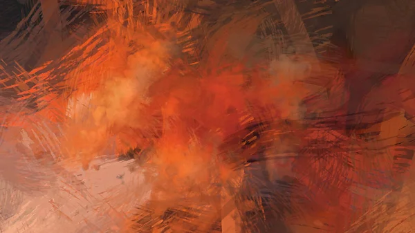 Soyut arkaplanda pürüzlü fırça darbeleri. Fırça boyası. Renkli boya darbeleri. Eşsiz duvar sanatı. Tuvaldeki modern sanat. Renkli çağdaş sanat eserleri.