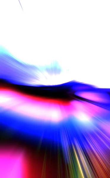 Colorful Vibrant Flashes Light Energy Warped Graphic Motion Background Dynamic — Stock Photo, Image