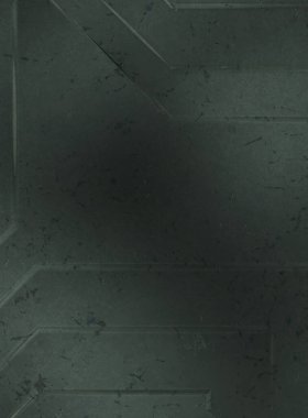 Çukur SciFi panelleri duvar. Üç boyutlu illüstrasyon. Gelecekçi kavramsal tasarım arka planı. Uzay gemisi desenli duvar kağıdı. Fırçalanmış teknoloji desen yüzeyi. 