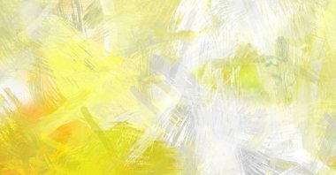 Soyut arkaplanda pürüzlü fırça darbeleri. Fırça boyası. Renkli boya darbeleri. Eşsiz duvar sanatı. Tuvaldeki modern sanat. Renkli çağdaş sanat eserleri.