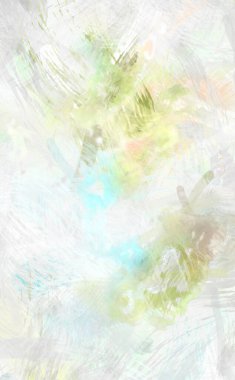 Soyut arkaplanda pürüzlü fırça darbeleri. Fırça boyası. Renkli boya darbeleri. Eşsiz duvar sanatı. Tuvaldeki modern sanat. Renkli çağdaş sanat eserleri.