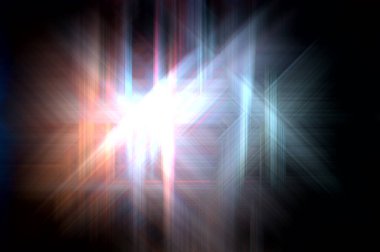 Parlak prizma arayüzü elementi. Soyut alevli geometrik arkaplan. Dijital teknolojinin grafiksel çizimi.