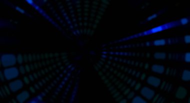 Siyah arkaplanda dönen ışık gösterisi. Lüks çizgiler. Parlak kıvrımlı duvar kağıdı. Uzay tüneli. Dönen ışık çemberi ya da maytap izi. Parlak konsept çizimi.