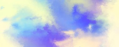 Modern fırça darbeleri. Poster, duvar sanatı, afiş, kart, kitap kapağı veya ambalaj için rahatlatıcı kompozisyonun yumuşak renkli çizimi. Pastel renklerle suluboya. 