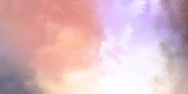 Modern fırça darbeleri. Poster, duvar sanatı, afiş, kart, kitap kapağı veya ambalaj için rahatlatıcı kompozisyonun yumuşak renkli çizimi. Pastel renklerle suluboya. 