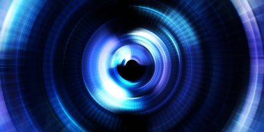 Parlayan neon ışıkları. Parlak sunum tasarım şablonu. Fotoğraf makinesi konsepti. Soyut arkaplan. Dönen ışık ışınları. Hareketli kavramsal duvar kağıdı. Grafik dijital illüstrasyon. 