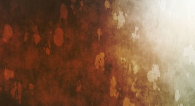 Gergin bir geçmişi ve sıkıntılı bir yapısı var. Renkli tozlu şablon. Tasarımınız için doku ve elementler. Çizik ve lekeli duvar kağıdı. Gotik duvar.