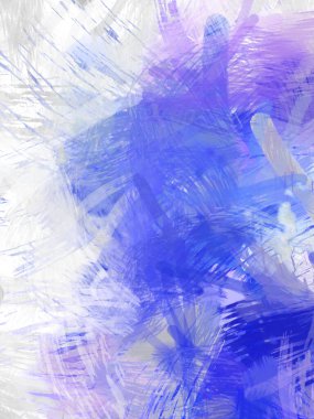 Soyut arkaplanda pürüzlü fırça darbeleri. Fırça boyası. Renkli boya darbeleri. Eşsiz duvar sanatı. Tuvaldeki modern sanat. Renkli çağdaş sanat eserleri.