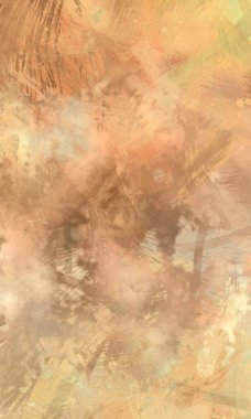 Soyut arkaplanda pürüzlü fırça darbeleri. Fırça boyası. Renkli boya darbeleri. Eşsiz duvar sanatı. Tuvaldeki modern sanat. Renkli çağdaş sanat eserleri.