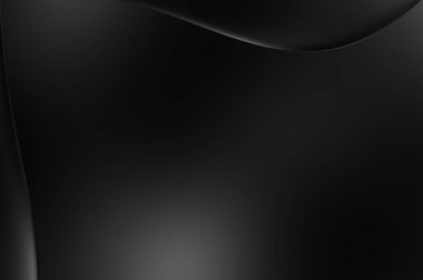 Web sitesi, poster, marka kimliği, broşür, sunum şablonu için lüks koyu bir arka plan. Dalgalı şekilli kaliteli tasarım. Dalgalanmalı soyut arkaplan. Pankart veya kapak tasarımı için dekorasyon.