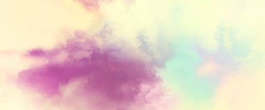 Modern fırça darbeleri. Poster, duvar sanatı, afiş, kart, kitap kapağı veya ambalaj için rahatlatıcı kompozisyonun yumuşak renkli çizimi. Pastel renklerle suluboya. 