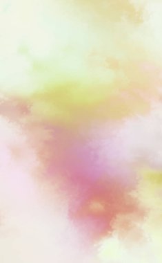 Modern fırça darbeleri. Poster, duvar sanatı, afiş, kart, kitap kapağı veya ambalaj için rahatlatıcı kompozisyonun yumuşak renkli çizimi. Pastel renklerle suluboya. 