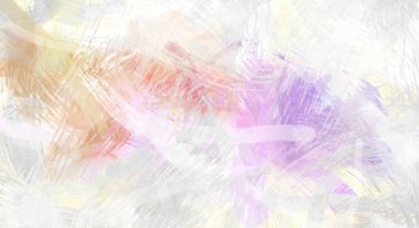 Soyut arkaplanda pürüzlü fırça darbeleri. Fırça boyası. Renkli boya darbeleri. Eşsiz duvar sanatı. Tuvaldeki modern sanat. Renkli çağdaş sanat eserleri.