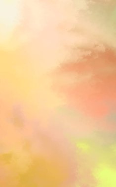 Modern fırça darbeleri. Poster, duvar sanatı, afiş, kart, kitap kapağı veya ambalaj için rahatlatıcı kompozisyonun yumuşak renkli çizimi. Pastel renklerle suluboya. 