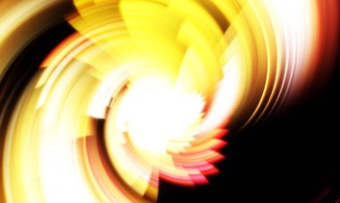 Dönen Işık gösterisi arka planı. Canlı renklerle donatılmış ruhani enerji girdabı. Renkli canlı hareket çizimi. Tanıtım geçmişi. Kutlama grafiği.