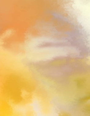 Modern fırça darbeleri. Poster, duvar sanatı, afiş, kart, kitap kapağı veya ambalaj için rahatlatıcı kompozisyonun yumuşak renkli çizimi. Pastel renklerle suluboya. 