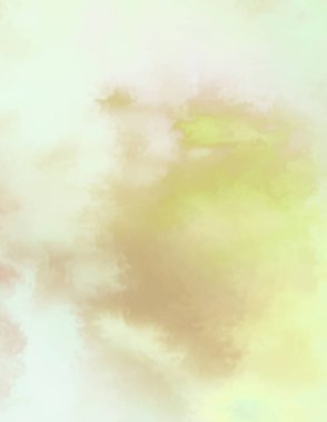 Modern fırça darbeleri. Poster, duvar sanatı, afiş, kart, kitap kapağı veya ambalaj için rahatlatıcı kompozisyonun yumuşak renkli çizimi. Pastel renklerle suluboya. 