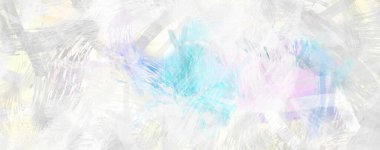 Soyut arkaplanda pürüzlü fırça darbeleri. Fırça boyası. Renkli boya darbeleri. Eşsiz duvar sanatı. Tuvaldeki modern sanat. Renkli çağdaş sanat eserleri.