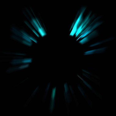 Canlı ve canlı ışık parlamalarının serin arkaplanı. Renkli parlak ışıklar patlama efektiyle görüntülenir. Parlak renkli arkaplan.