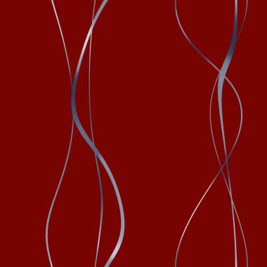 Dalgalı yansıtıcı çizgilerin kusursuz deseni. Lüks minimalist malzeme. Süs dalgasıyla dekoratif motif. Web, kartvizit, davetiye, poster, tekstil baskısı için zarif duvar kağıdı.