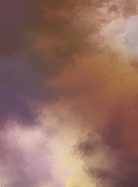 Modern fırça darbeleri. Poster, duvar sanatı, afiş, kart, kitap kapağı veya ambalaj için rahatlatıcı kompozisyonun yumuşak renkli çizimi. Pastel renklerle suluboya. 