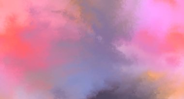 Modern fırça darbeleri. Poster, duvar sanatı, afiş, kart, kitap kapağı veya ambalaj için rahatlatıcı kompozisyonun yumuşak renkli çizimi. Pastel renklerle suluboya. 