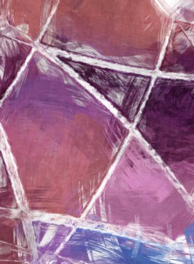 Tuval üzerinde etkileyici fırçalanmış resim. Soyut doku. 2D çizim. Geniş fırça darbeleri. Modern dijital sanat. Çağdaş fırça. Modern ifade. Popüler biçim boyanmış resim.