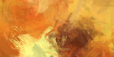 Soyut arkaplanda pürüzlü fırça darbeleri. Fırça boyası. Renkli boya darbeleri. Eşsiz duvar sanatı. Tuvaldeki modern sanat. Renkli çağdaş sanat eserleri.