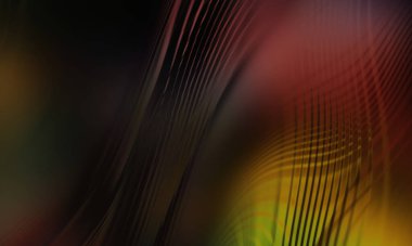 Soyut, enerjik bir arkaplan. Renkli, dalgalı duvar kâğıdı. Grafik konsept çizimi. Yumuşak dalgalı çizgiler. Girdap gibi renkli canlı şekiller..