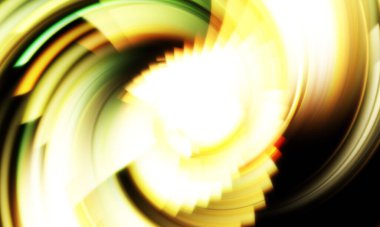 Dönen Işık gösterisi arka planı. Canlı renklerle donatılmış ruhani enerji girdabı. Renkli canlı hareket çizimi. Tanıtım geçmişi. Kutlama grafiği.