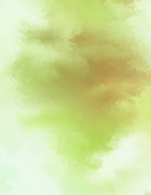 Modern fırça darbeleri. Poster, duvar sanatı, afiş, kart, kitap kapağı veya ambalaj için rahatlatıcı kompozisyonun yumuşak renkli çizimi. Pastel renklerle suluboya. 