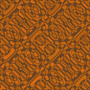 Yaratıcı karalama sanatı farklı şekil ve dokulara sahip kusursuz desen. Kolaj. Sanatsal arka plan. Soyut duvar kağıdı. Dekoratif hippi fayansları.