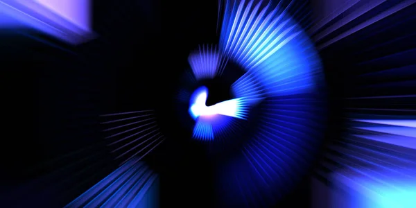 Tapeta Konceptualna Graficzna Ilustracja Cyfrowa Świecące Neony Obracające Się Światła — Zdjęcie stockowe