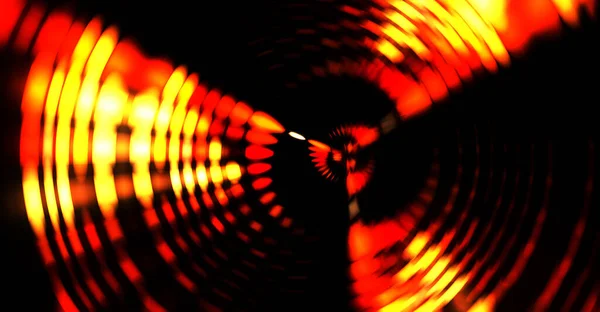 Відображення Обертання Світла Чорному Тлі Розкішні Вулички Світлі Шпалери Космічний — стокове фото