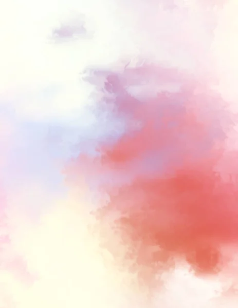 Modern Brush Strokes Painting Soft Color Painted Illustration Soothing Composition — Stock Photo, Image