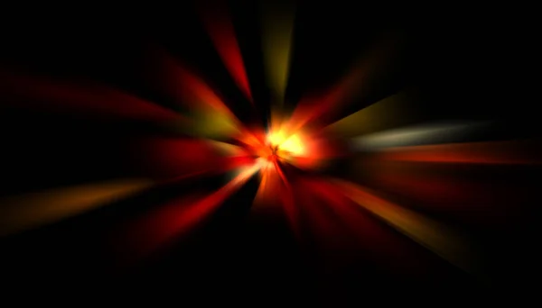 Explosión Una Estrella Brillante Imagen Fondo Dinámica Colorida Fondo Pantalla — Foto de Stock
