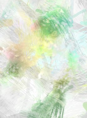 Soyut arkaplanda pürüzlü fırça darbeleri. Fırça boyası. Renkli boya darbeleri. Eşsiz duvar sanatı. Tuvaldeki modern sanat. Renkli çağdaş sanat eserleri.