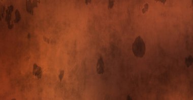 Gotik bir duvarda sıkıntılı ve kirli desenler var. Lekeli renkli hasarlı şablon. Tasarımınız için doku ve elementler. Pis duvar kâğıdı. Grunge arkaplanı.