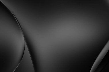 Web sitesi, poster, marka kimliği, broşür, sunum şablonu için lüks koyu bir arka plan. Dalgalı şekilli kaliteli tasarım. Dalgalanmalı soyut arkaplan. Pankart veya kapak tasarımı için dekorasyon.