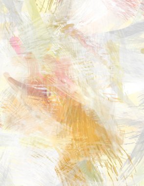 Soyut arkaplanda pürüzlü fırça darbeleri. Fırça boyası. Renkli boya darbeleri. Eşsiz duvar sanatı. Tuvaldeki modern sanat. Renkli çağdaş sanat eserleri.