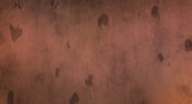 Gotik bir duvarda sıkıntılı ve kirli desenler var. Lekeli renkli hasarlı şablon. Tasarımınız için doku ve elementler. Pis duvar kâğıdı. Grunge arkaplanı.