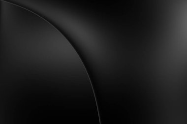 Web sitesi, poster, marka kimliği, broşür, sunum şablonu için lüks koyu bir arka plan. Dalgalı şekilli kaliteli tasarım. Dalgalanmalı soyut arkaplan. Pankart veya kapak tasarımı için dekorasyon.