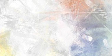 Soyut arkaplanda pürüzlü fırça darbeleri. Fırça boyası. Renkli boya darbeleri. Eşsiz duvar sanatı. Tuvaldeki modern sanat. Renkli çağdaş sanat eserleri.