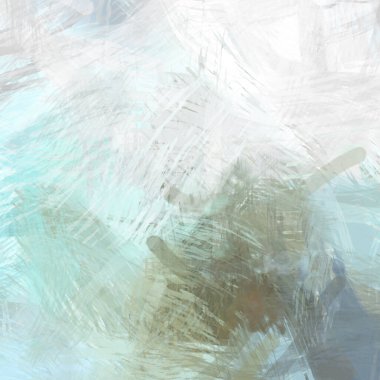 Soyut arkaplanda pürüzlü fırça darbeleri. Fırça boyası. Renkli boya darbeleri. Eşsiz duvar sanatı. Tuvaldeki modern sanat. Renkli çağdaş sanat eserleri.